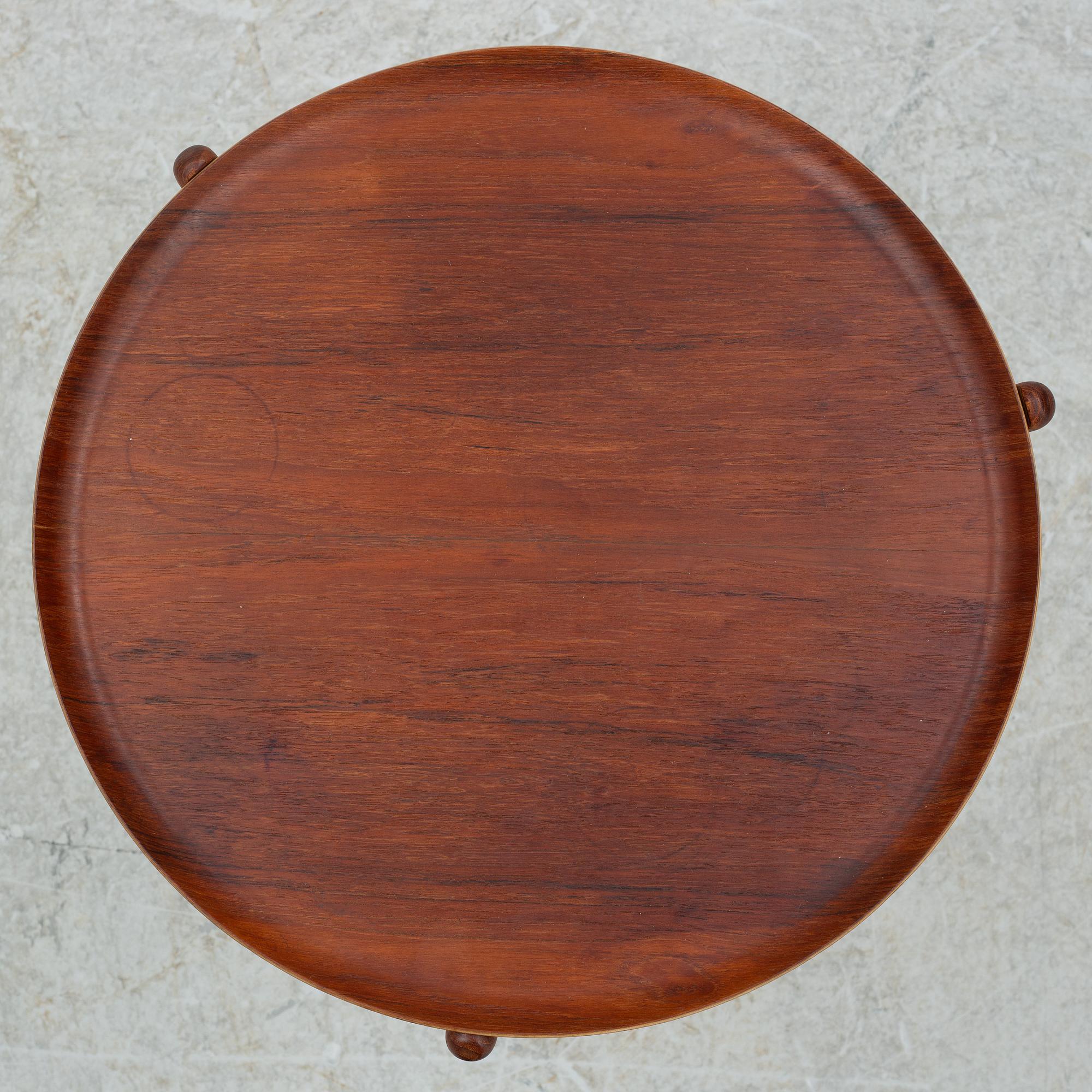 Nils Trautner, a tray table, Åry Nybro, Sweden, mid 20th century.