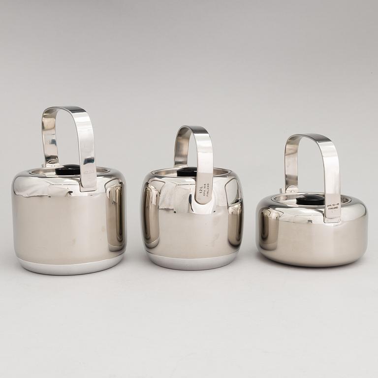 TIMO SARPANEVA, 5-piece stainless steel serving dishes for Opa Ltd.