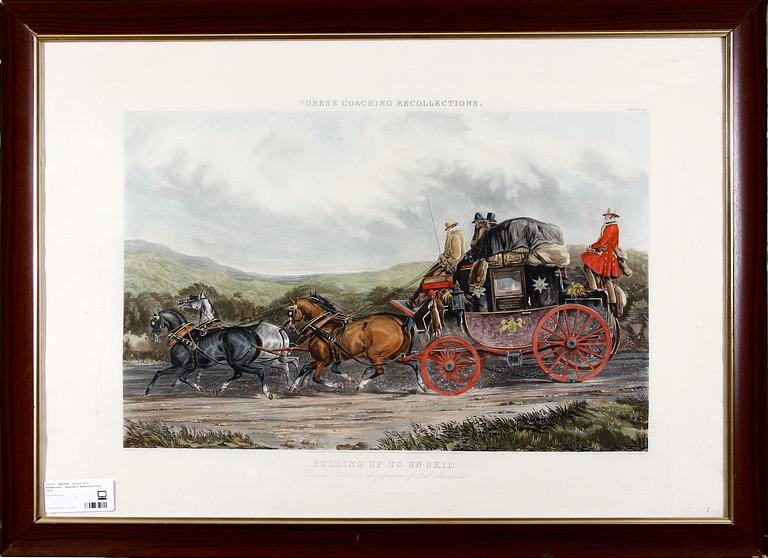 GRAVYR, efter C.C. Henderson, England sekelskiftet 1900.