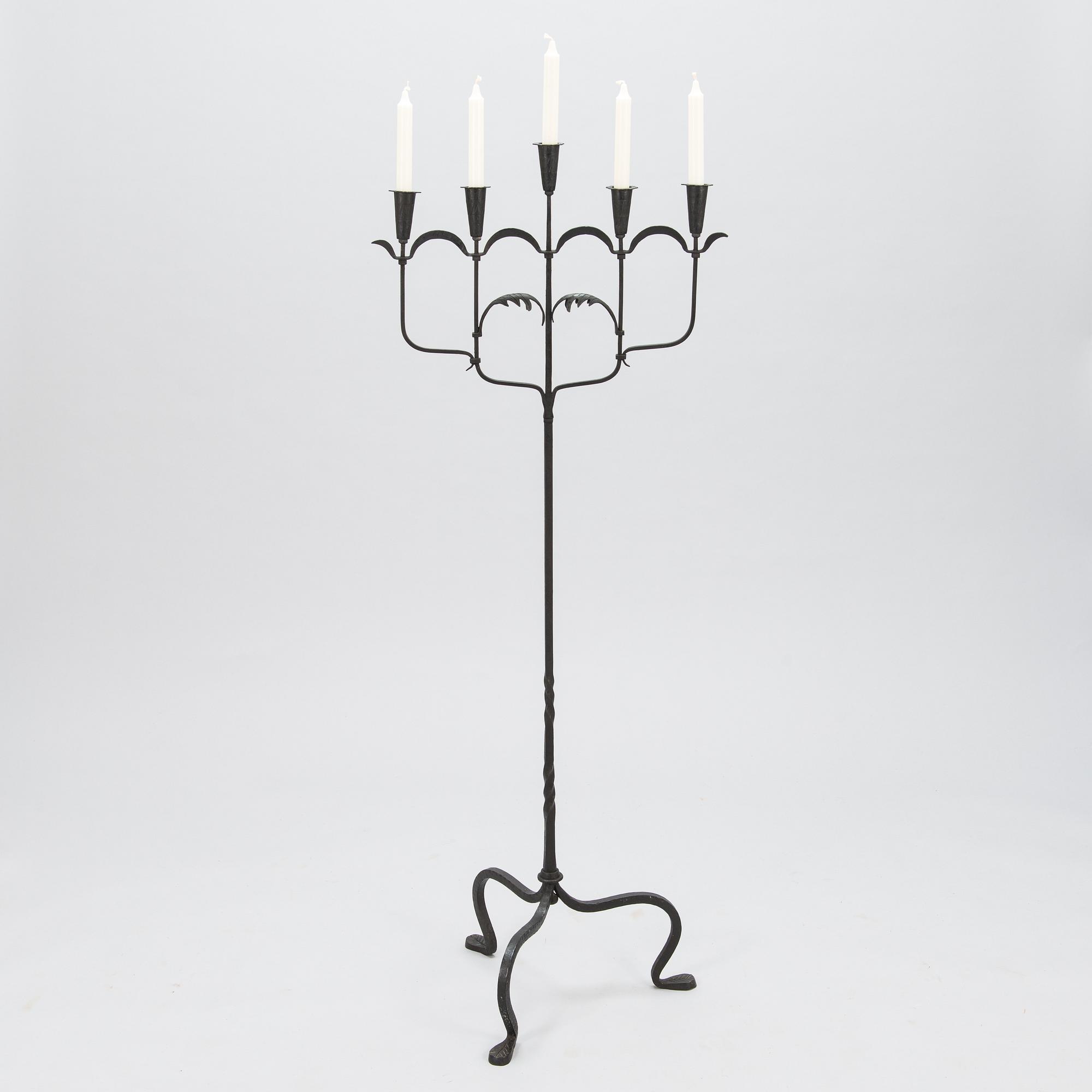 Paavo Tynell, a 1920/1930's floor candelabrum for Taito.