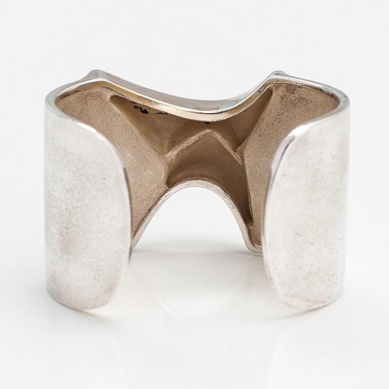 Björn Weckström, Armband "Mannen från Merkurius", sterlingsilver. Lapponia 1973.