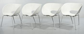 STOLAR, 4 st, "Tom Vac", Ron Arad för Vitra, modellen formgiven 1999.