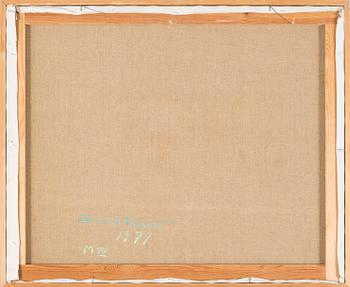 SVEN HANSSON, olja på duk, signerad och daterad á tergo Sven Hansson 1979.