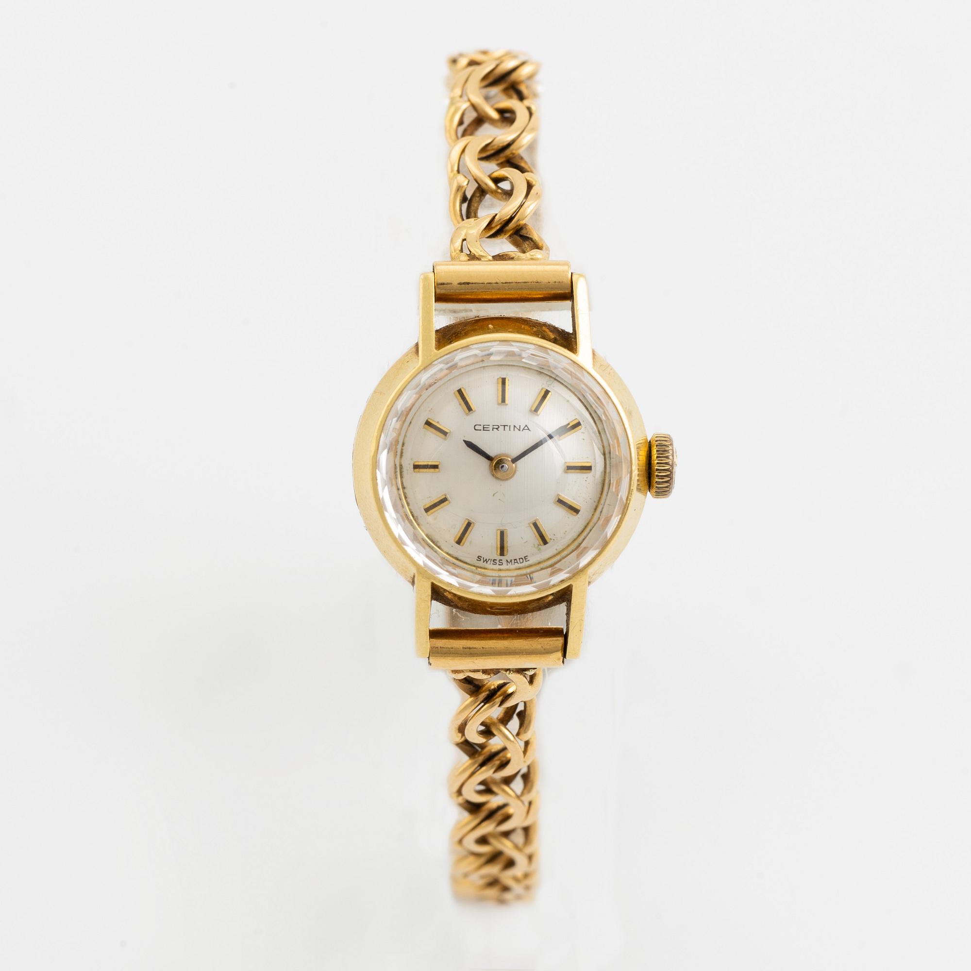 Certina, armbandsur, 17 mm.