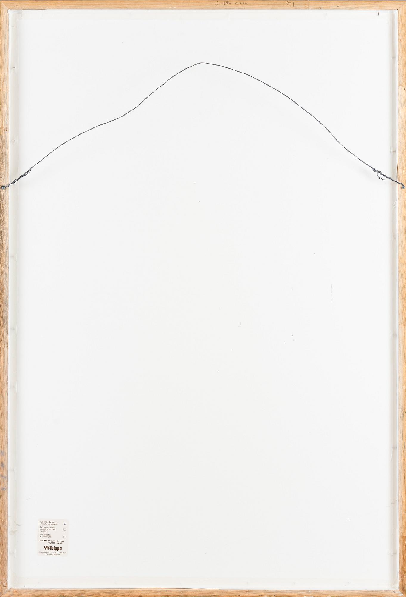 Antoni Tàpies, "Affiche avant lettre 217, FIAC".