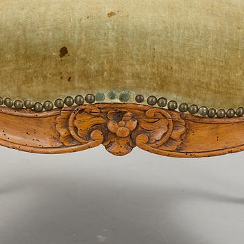 A Louis XV 18th century armchair.