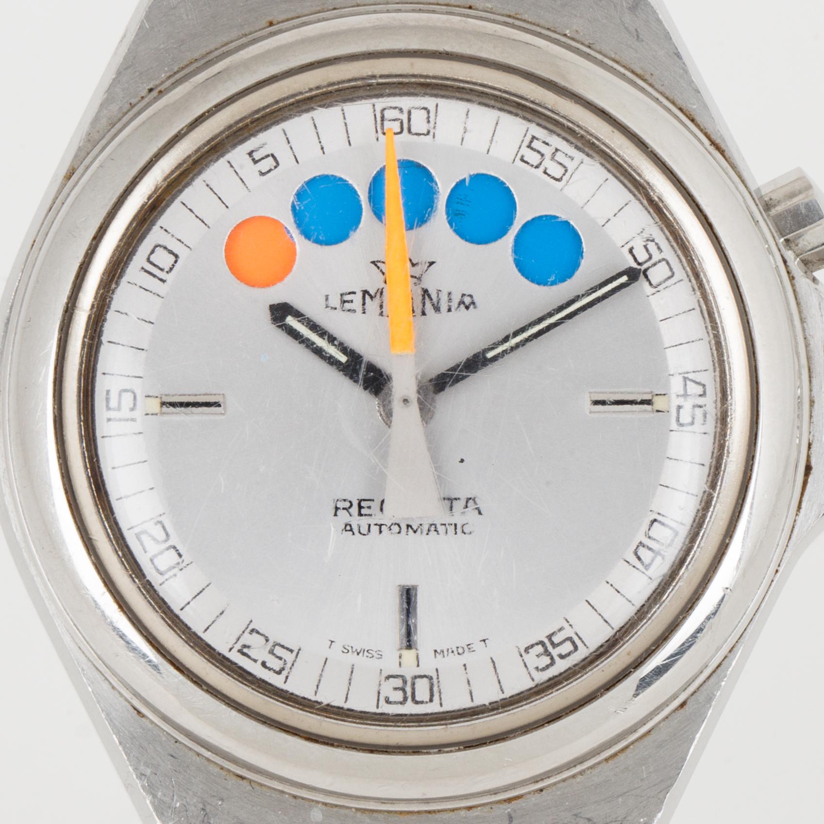 LEMANIA, Regatta, wristwatch, 40 mm.