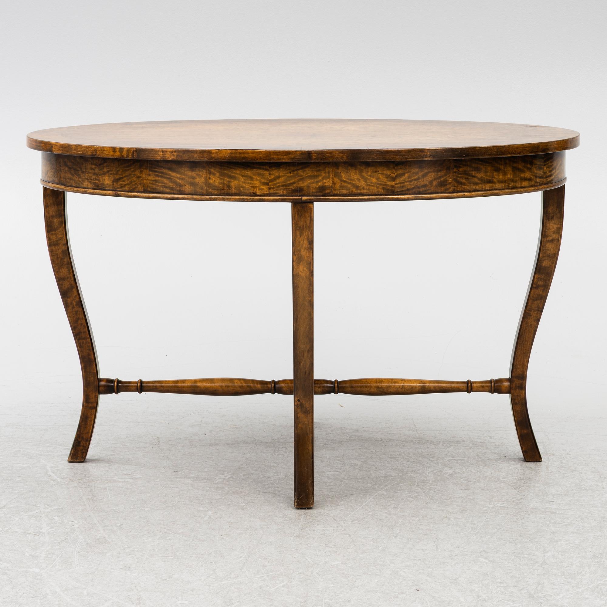 Carl Malmsten, Table, Swedish Grace, Svenska Möbelfabrikerna Bodafors, 1920s.