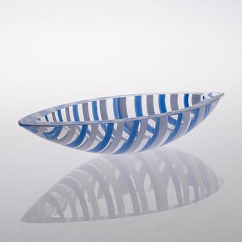 A 2014 glass sculpture signed Pauli Partanen.