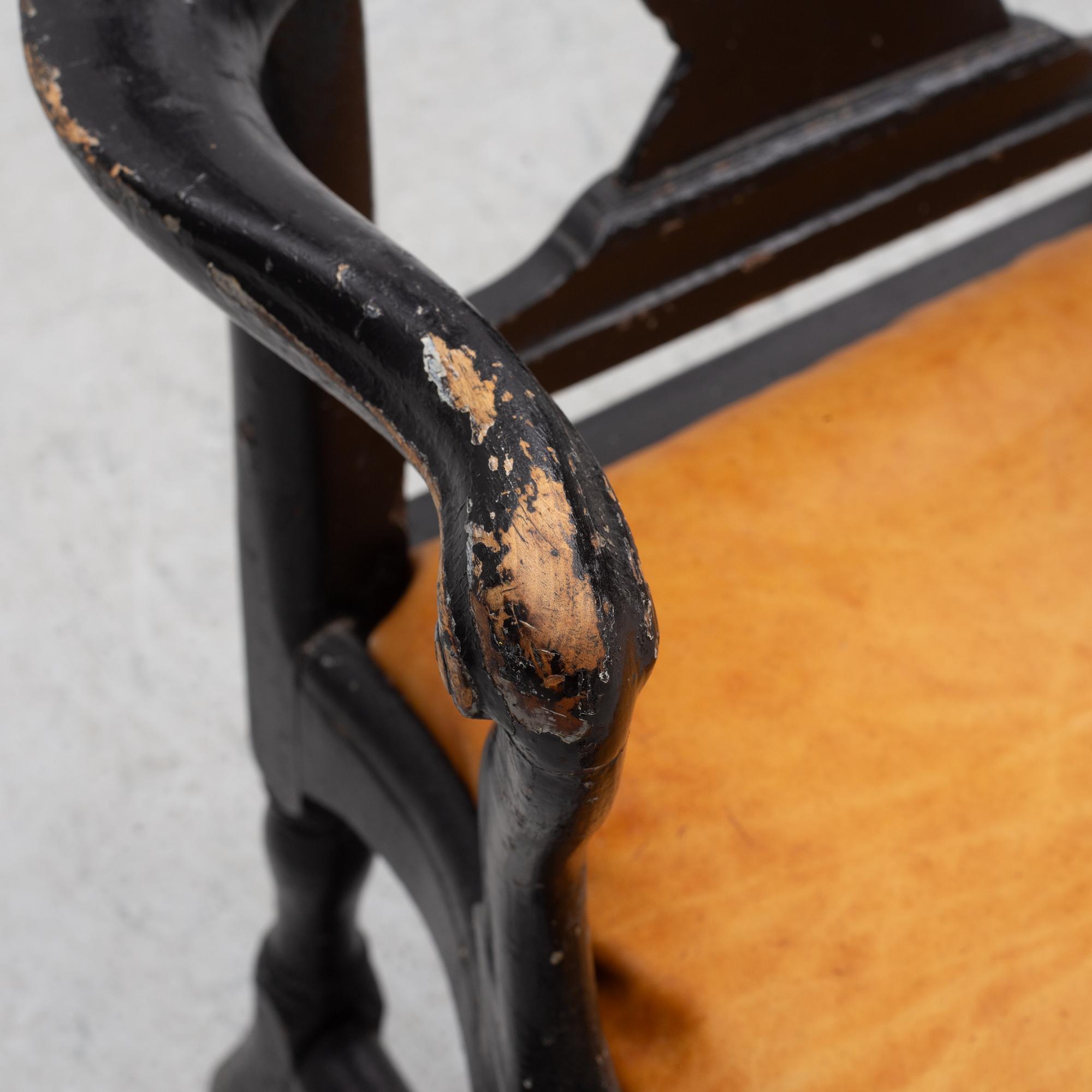 Armchair, Rococo, mid-18th century.