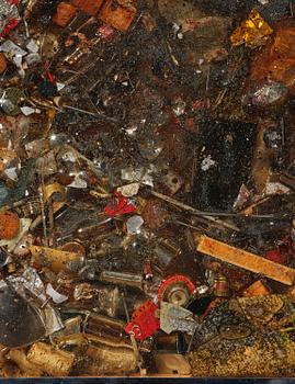Arman (Armand Pierre Fernandez), "Poubelle d'Atelier".