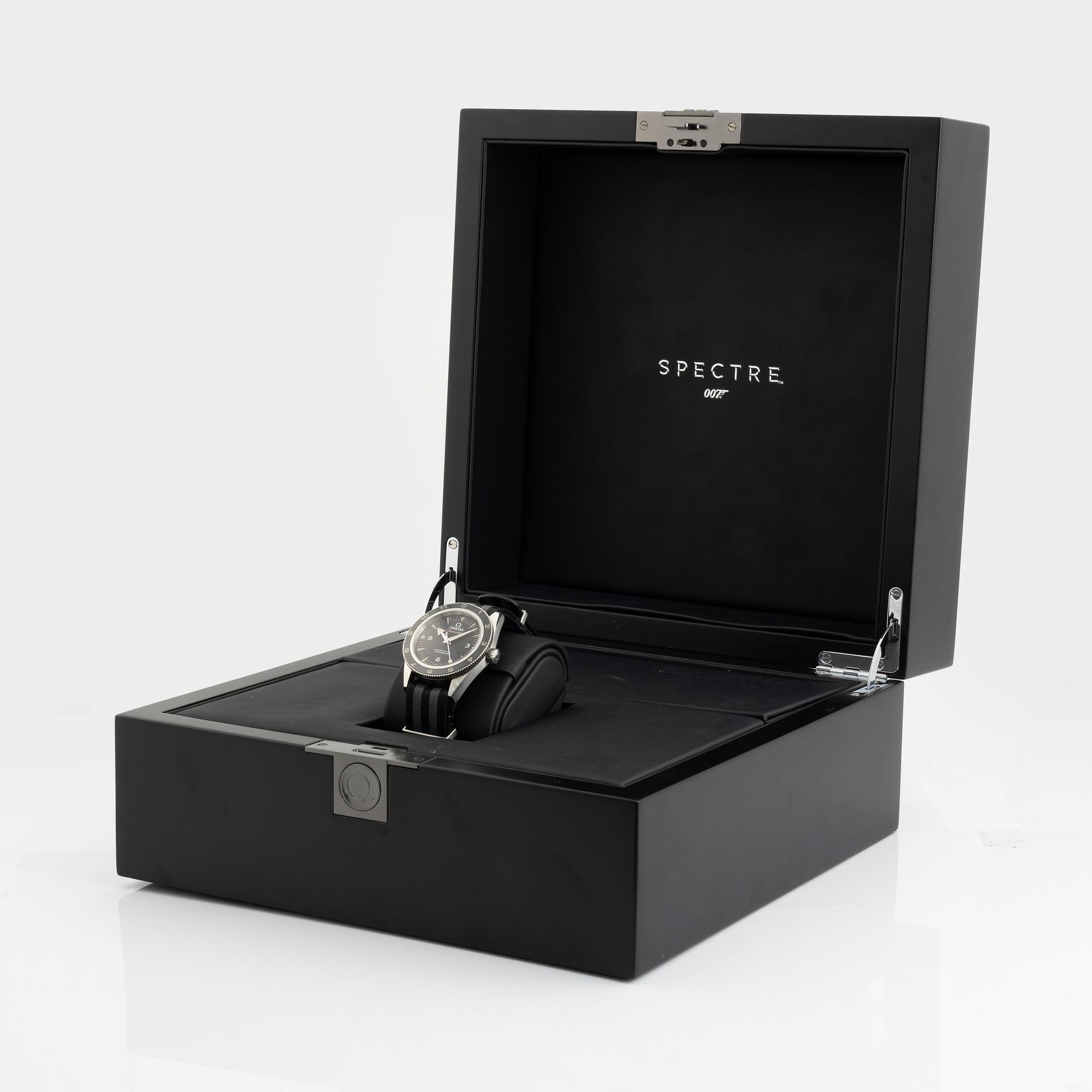 Omega, Seamaster 300, "SPECTRE", "Limited Edition", ca 2015.