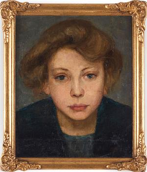 Ester Ellqvist-Bauer, Portrait of the artist Stina Tirén.