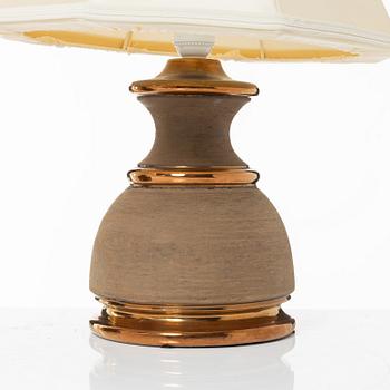 Bordslampor, ett par, Bitossi/Miranda, 1900-talets senare del.