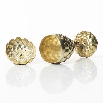 A silver gilt grape cup, historicism, 19th Century.