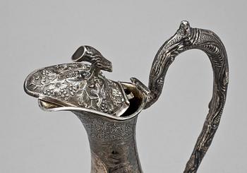 PRISKANNA, silver, Wang Hing&Co, Hong Kong 1888. Tot vikt ca 760 gram.