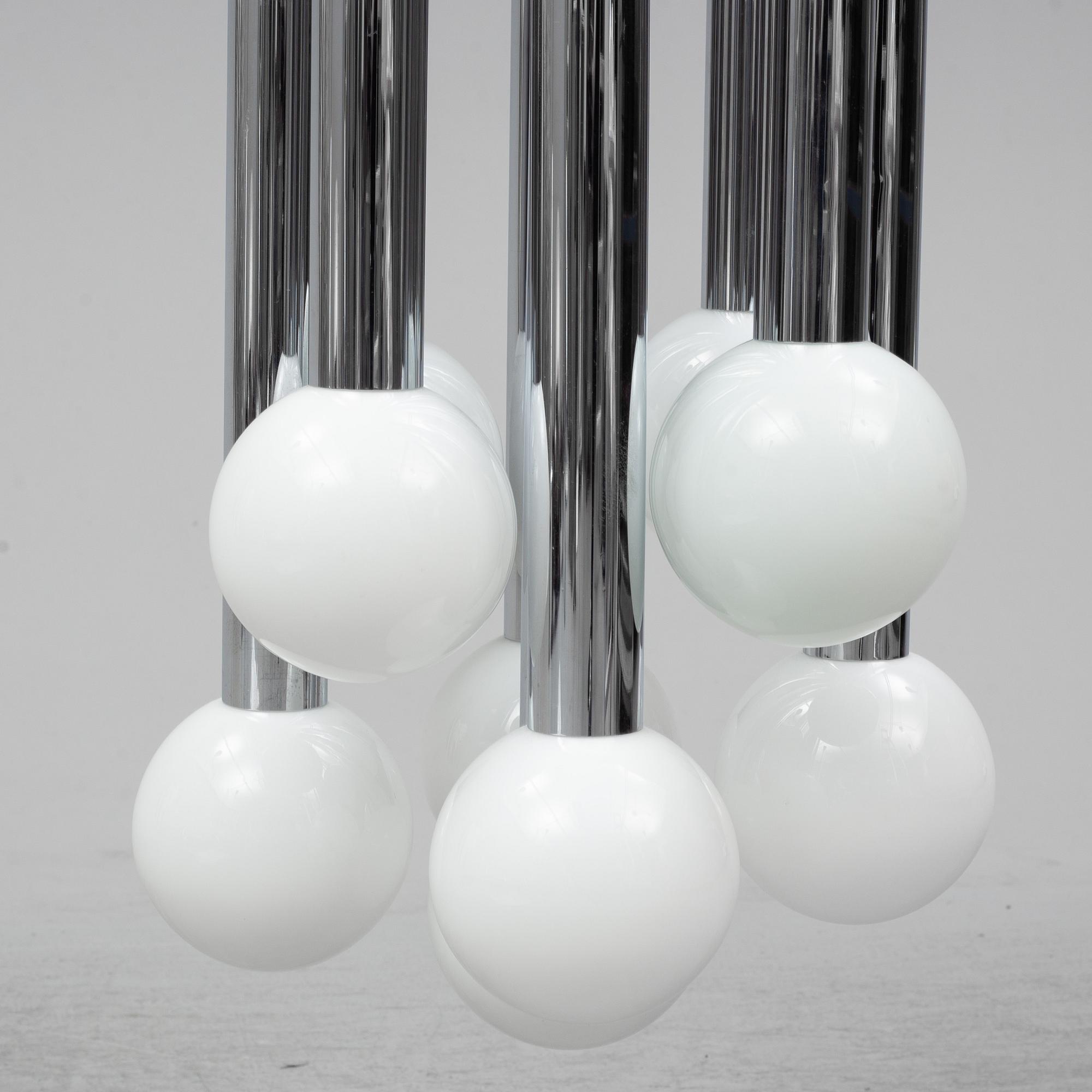 A second half of the 20th century ceiling light.