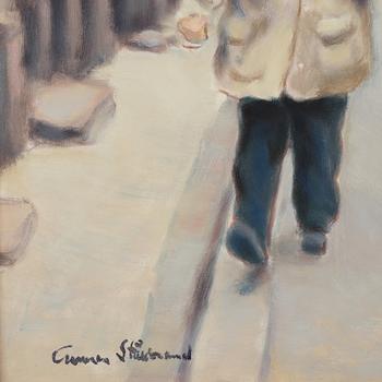 Gunnar Stålbrand, oil on panel, signed.