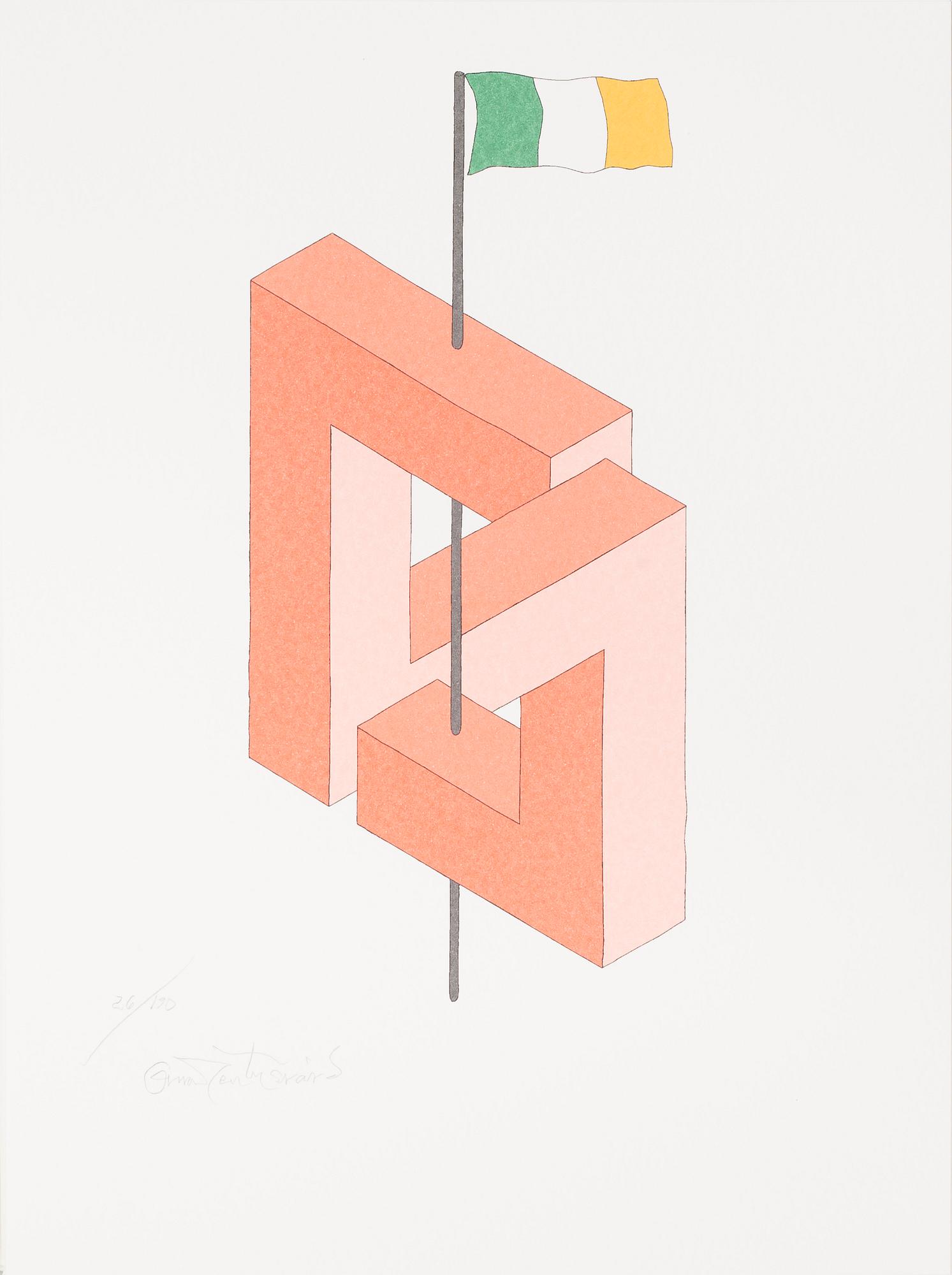 OSCAR REUTERSVÄRD, 15 litographs in folder, signed and numbered 26/190.