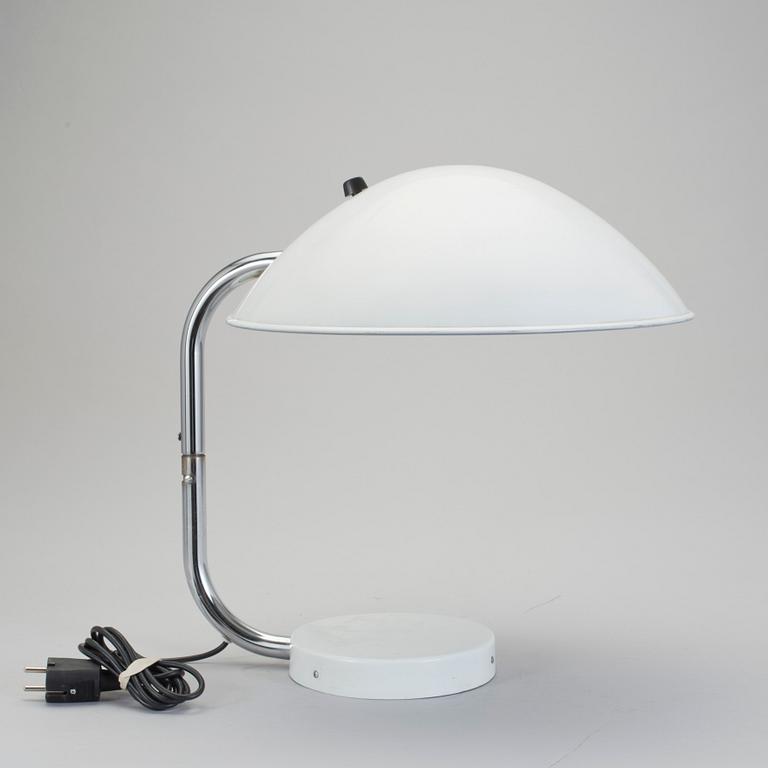 BORDSLAMPA, 1900-talets andra hälft.