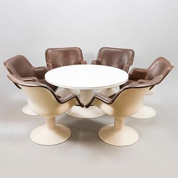 YRJÖ KUKKAPURO, SITTGRUPP, 6 delar, Haimi, Finland 1970-tal.