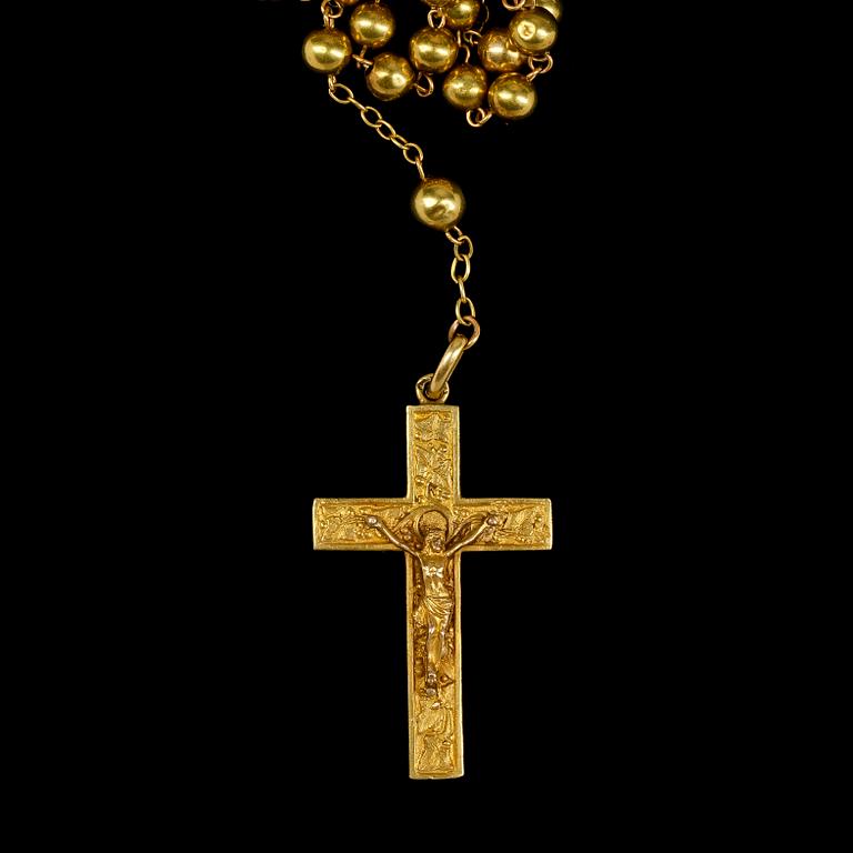 HÄNGSMYCKE, 18k guld.