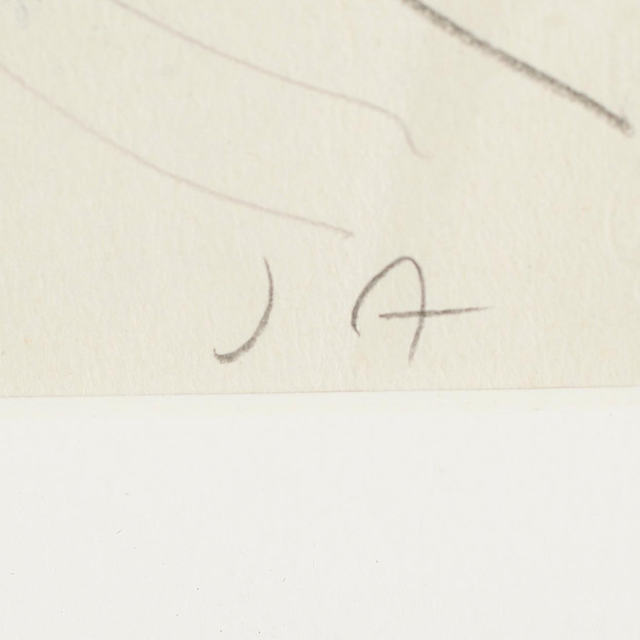 JOHN JON-AND, blandteknik, monogramsignerad och daterad 1-3-22.