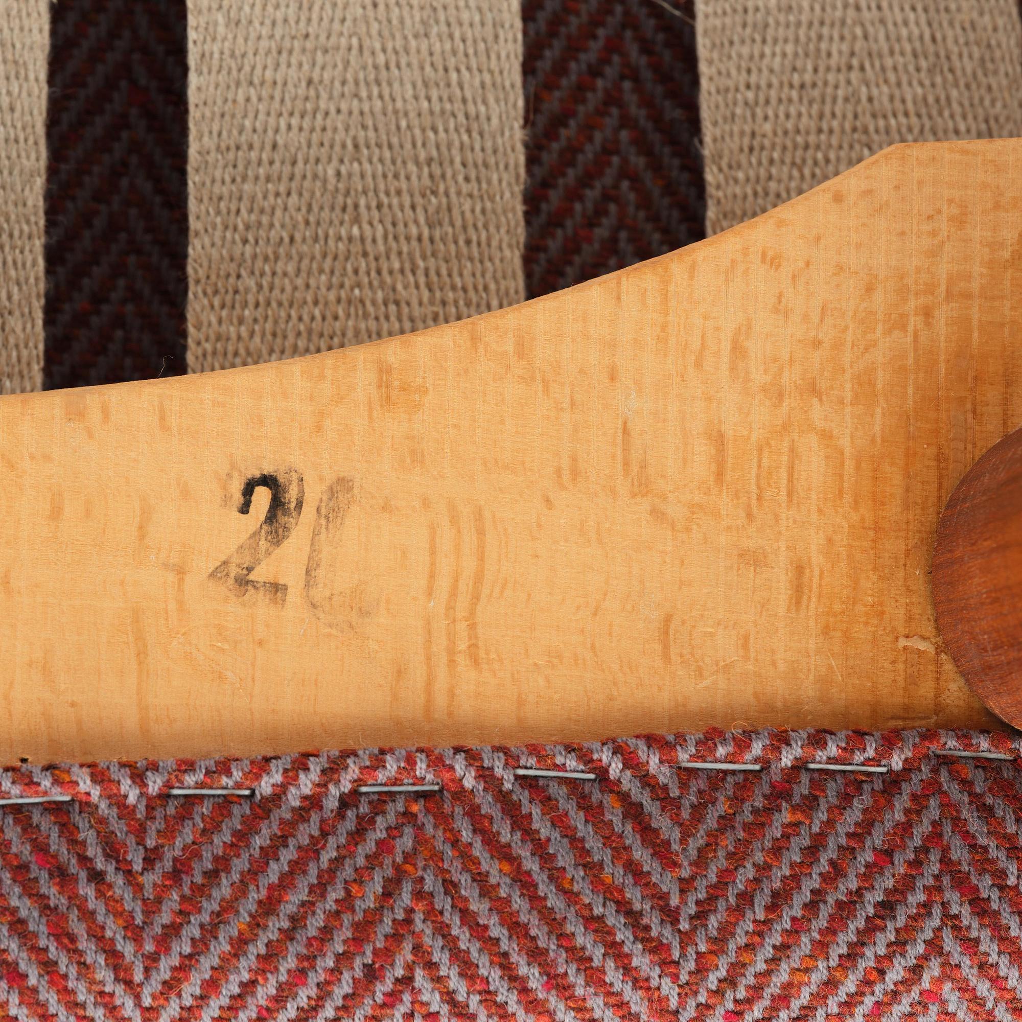 Hans J. Wegner, fåtölj, "Bamse", AP-stolen, Danmark, 1950-60-tal.