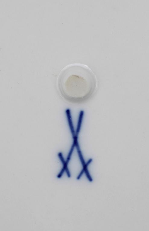 PARTI MEISSEN, 12 delar,  "lökmönstret", 1900-tal.