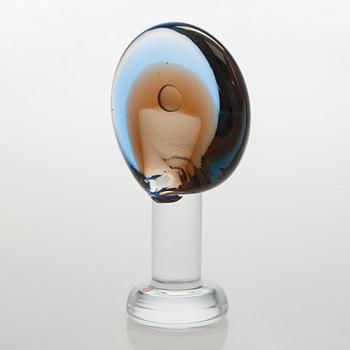 Oiva Toikka, skulptur, "Lollipop", signerad Oiva Toikka, Nuutajärvi 2008 29/60.