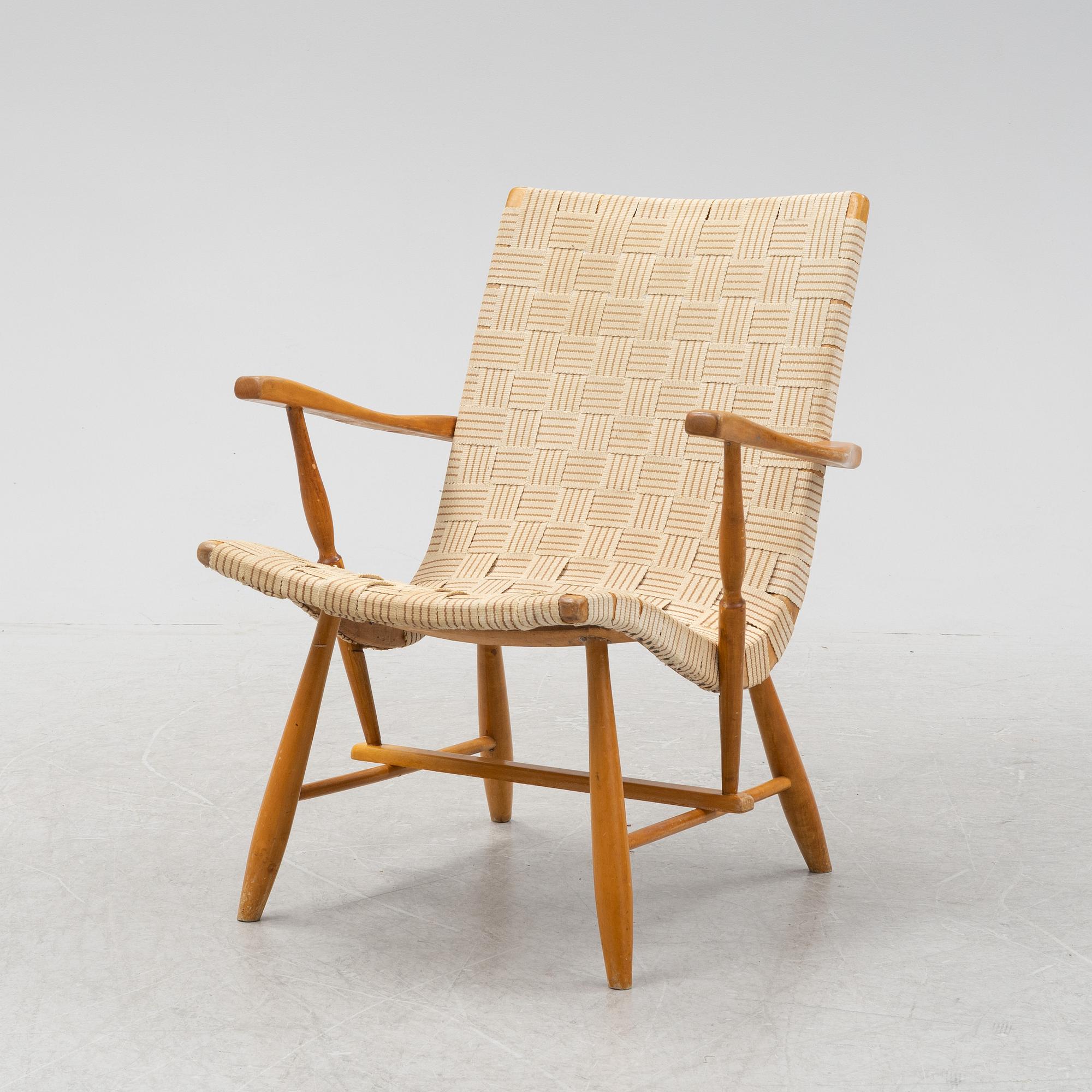 Yngve Ekström, fåtölj, "Per", 1900-talets andra hälft.