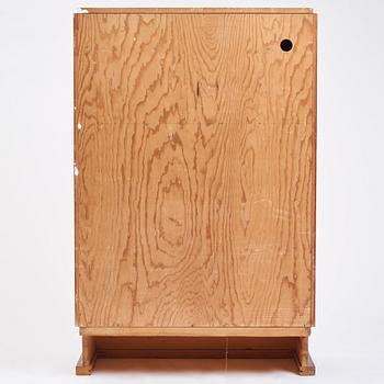 Axel Einar Hjorth, a stained pine 'Lovö' cabinet, Nordiska Kompaniet, Sweden 1930s.