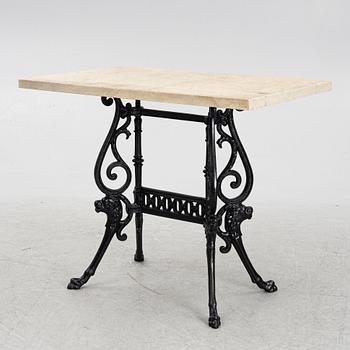 A garden table, early 20th Century.