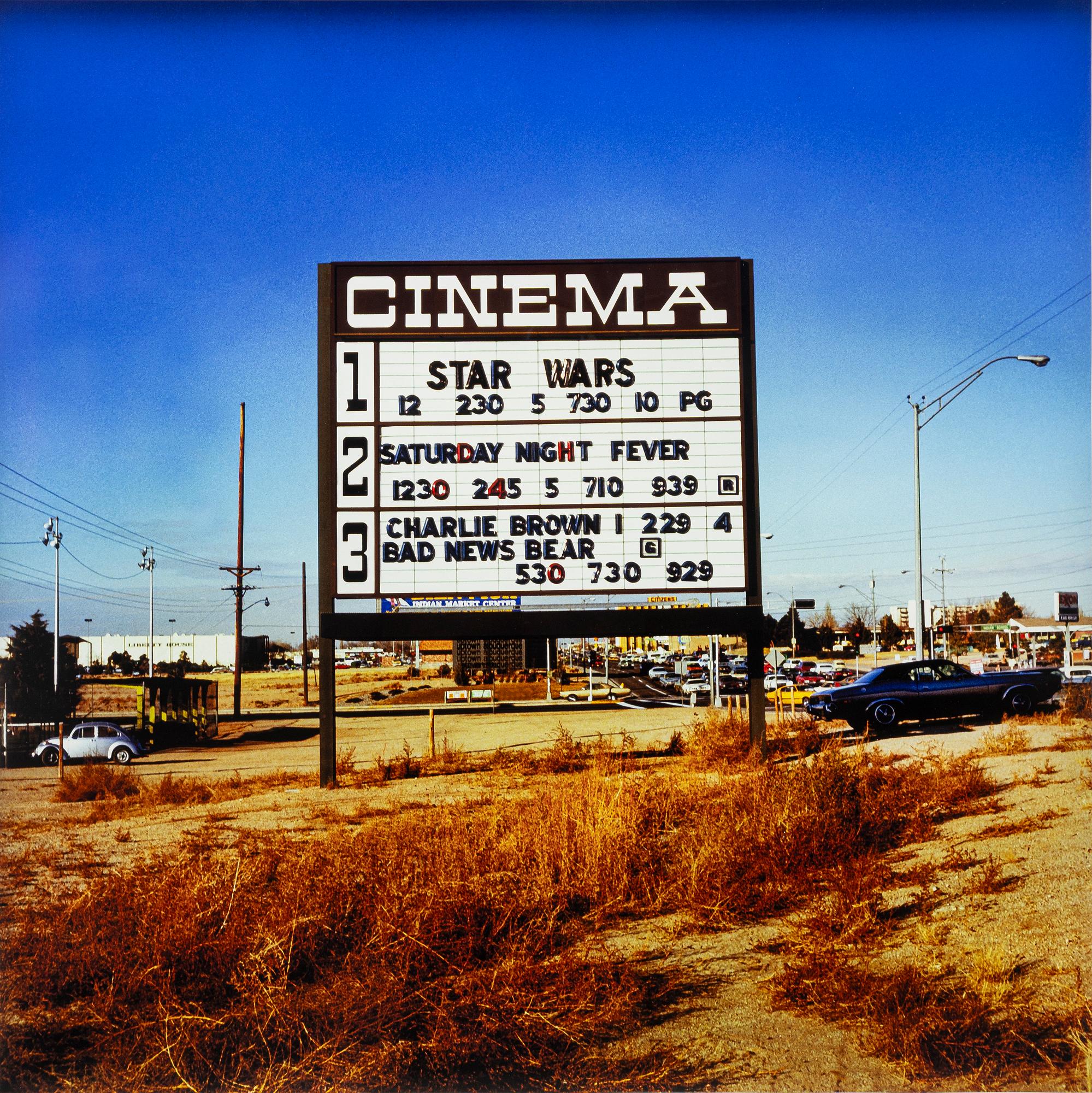 Robert Zuckerman, "Star Wars Marquee, Albuquerque, New Mexico", 1977.