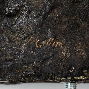 Sture Collin, A pair of bronze busts.