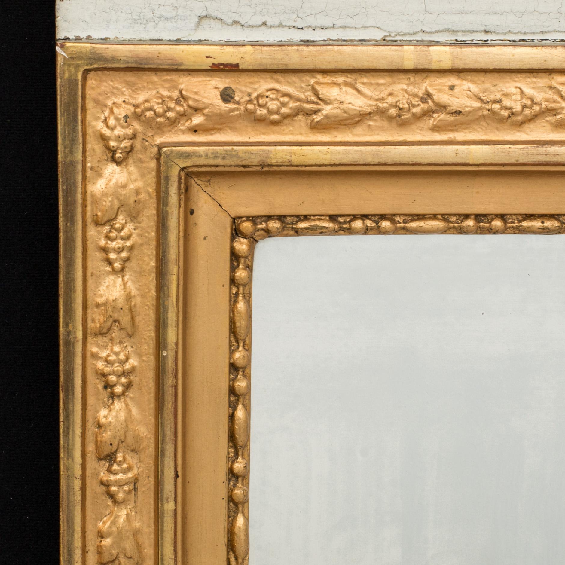 An Empire mirror mid 1800's.