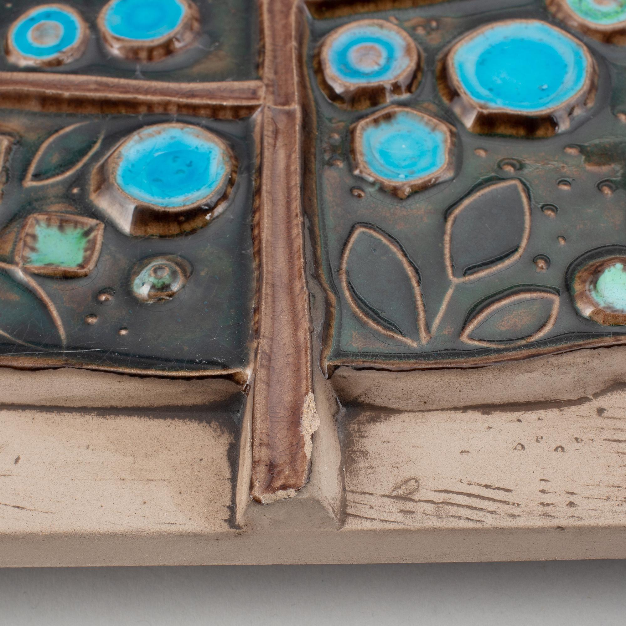 A Ceramic wallplate by Renate Rhein for Rosenthal.