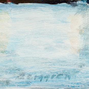 KALLE BERGGREN, canvas, signed and dated 2012-13 on verso.