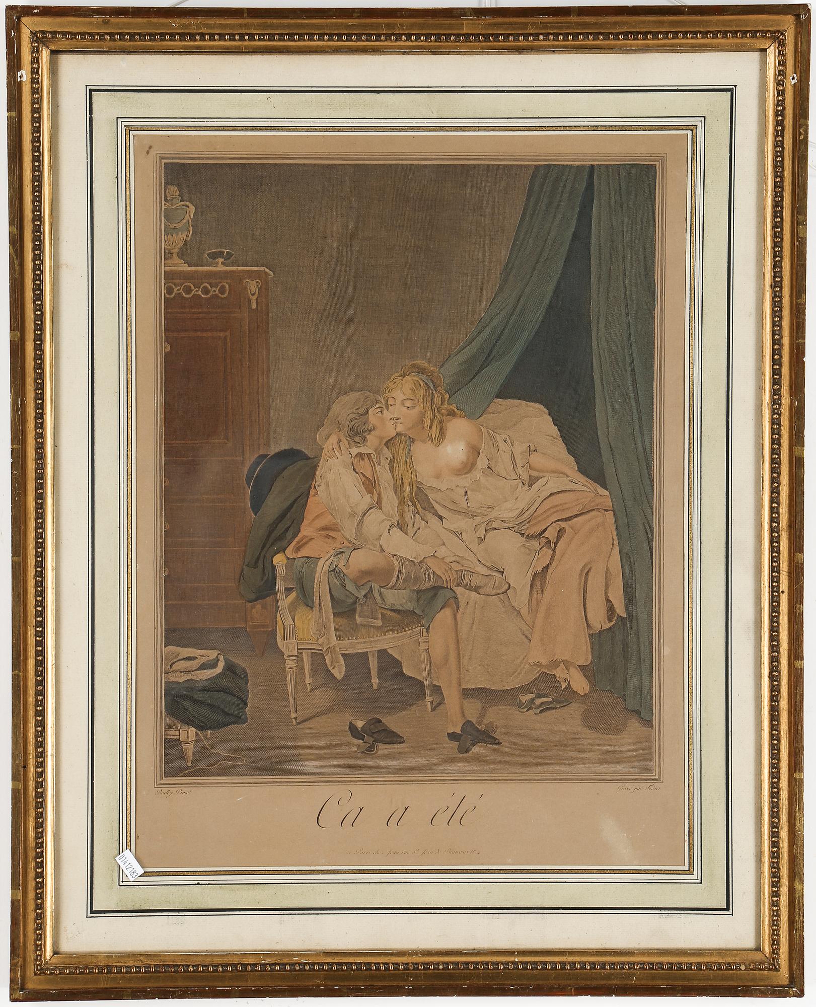 OKÄND KONSTNÄR, ett par gravyrer, sannolikt 1800-tal.