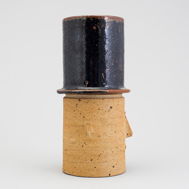 STIG LINDBERG, a stoneware vase, Gustavsberg 1960s.