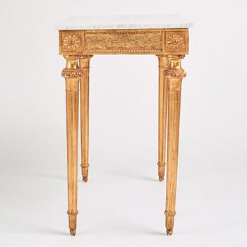 Konsolbord, Stockholmsarbete 1700-talets senare del, Gustavianskt.