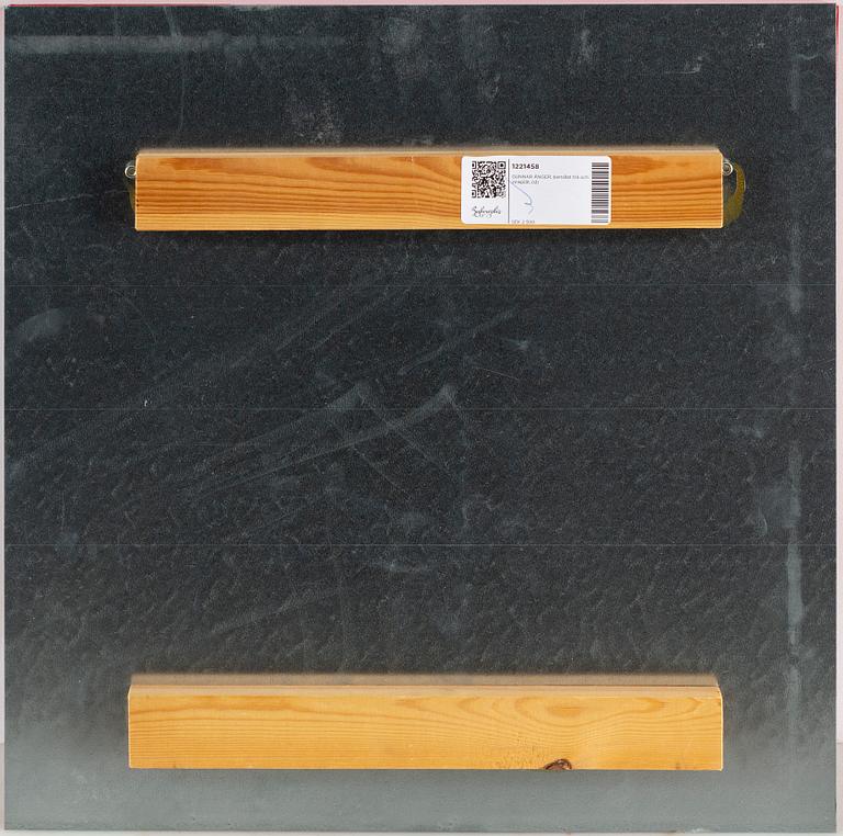 GUNNAR ÅNGER, painted wood and zinc plate.