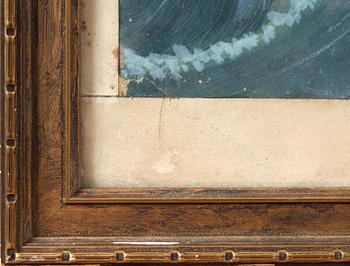 OKÄND KONSTNÄR, akvarell, 1800-tal.