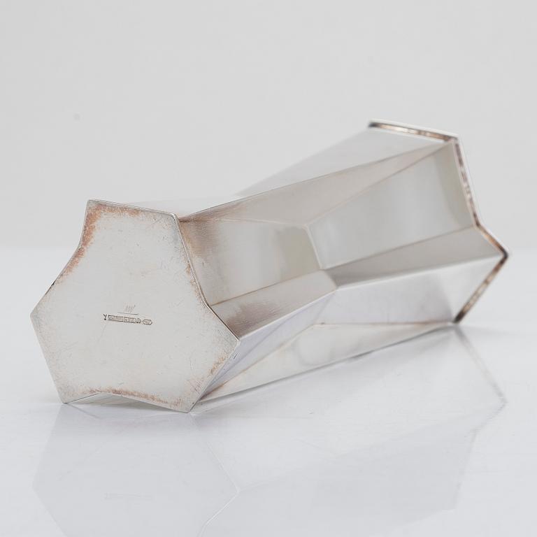 Tapio Wirkkala, vas, silver, "TW6-4", Kultakeskus, Tavastehus 1965.