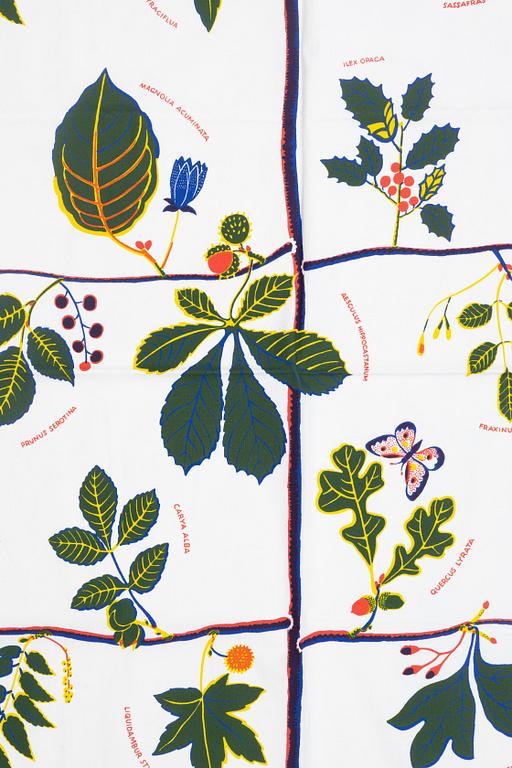Josef Frank, a pair of curtains, 'US Tree', Svenskt Tenn.