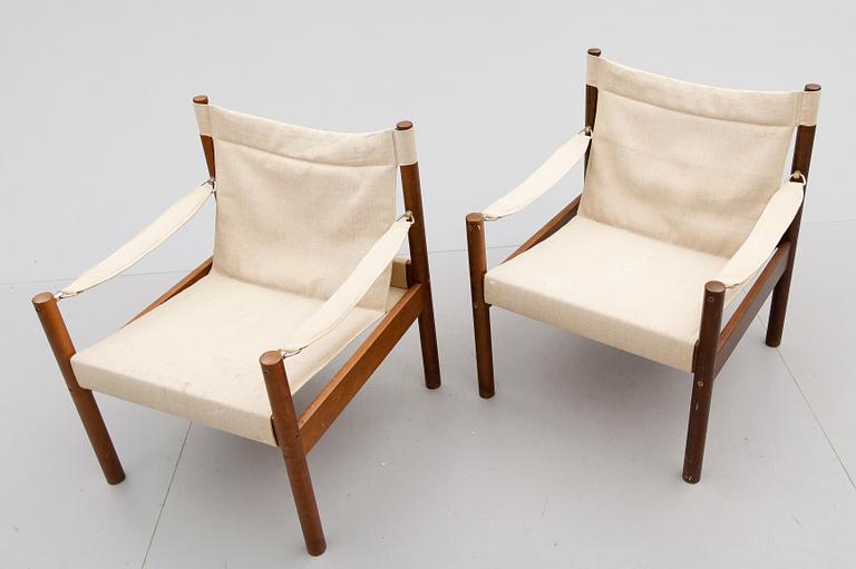 KARMSTOLAR, 1 par, Johansson design, Markaryd, 1900-talets andra hälft.