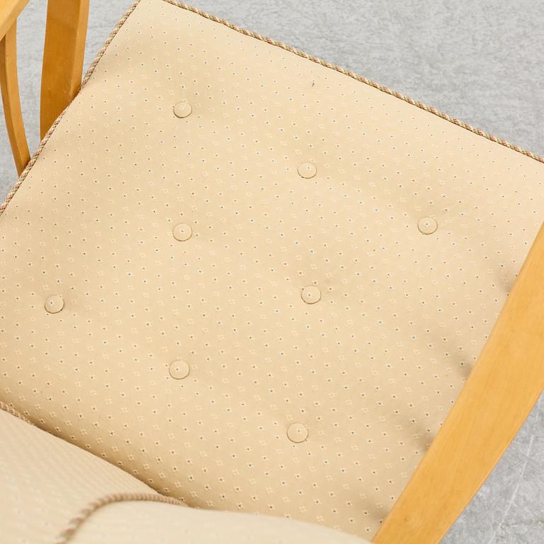 A pair of 1940s Swedish Modern armchairs.