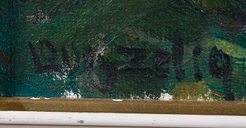 ZELIG, LOUIS, olja på duk. Sign.