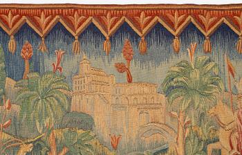 Carl Malmsten, a tapestry,  c. 213 x 113 cm, Handarbetets vänner, signed signed CM (V) dated 1920.