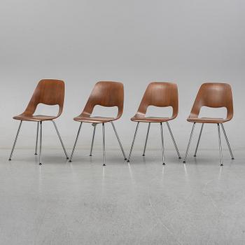 ALFREDO HÄBERLI, four 'Jill' chairs, Vitra, 2012.